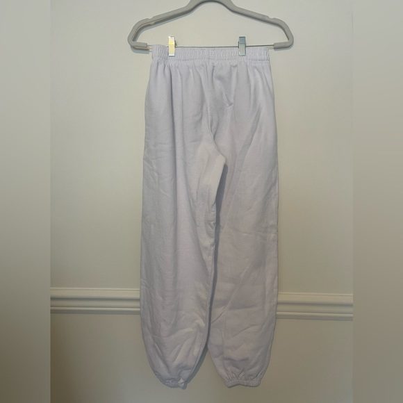 Nasty Gal White Relaxed Hoodie and Jogger Set - Picture 5 of 6